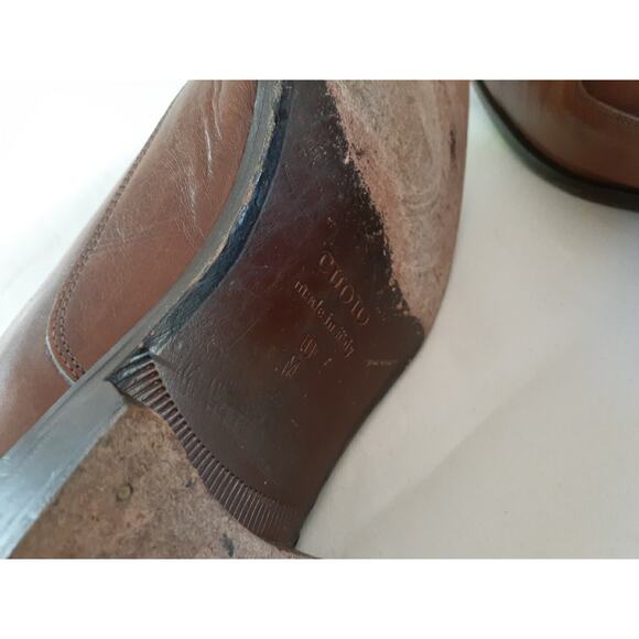 Mercanti Fiorentini Men Monk Strap Shoes Brown Buckle Size 10M Medium main image 8